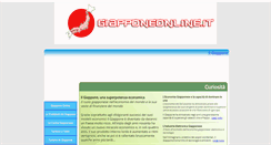 Desktop Screenshot of giapponeonline.it